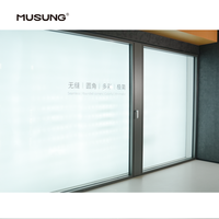 Ventanas de Aluminio de Vista Ultra Amplia para Casas, Aisladas Térmicamente, Insonorizadas, con Microventilación