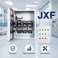 Boîtier de distribution métallique intérieur personnalisé série JXF 400V triphasé avec relais de surcharge à barre omnibus pour la gestion des usines