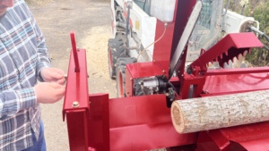 Fendeuse de bois horizontale Processeur de bois de chauffage avec lame pour <span class=keywords><strong>bûches</strong></span> congelées et conditions hivernales - Product Image 5