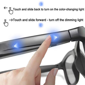 GV90 Smart Dimming Color Change <b>Glasses</b> Adjustable UV400 AI Translation Intelligent Assistant Sunglasses with <b>Camera</b> - Product Image 2