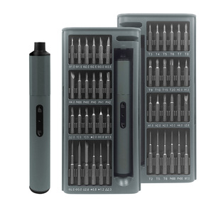 <span class=keywords><strong>Kit</strong></span> de tournevis électrique portable pour la maison <span class=keywords><strong>50</strong></span> en 1 port USB rechargeable ensemble d'outils de réparation de téléphone portable - Product Image 5