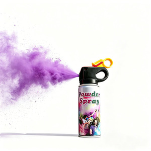 Polvo de Color Holi en Aerosol de 100g en Lata de Hierro - Aerosol de Polvo de Almidón de Maíz Colorido para Eventos Escolares y Festivales - Product Image 6
