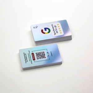Carte NFC PVC pour entreprise, carte RFID pour les médias sociaux, carte de commentaires Google - Product Image 1