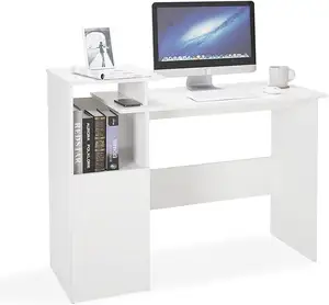 Work Table with Storage Compartments for Study