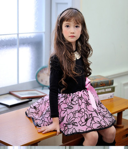 Vestidos de Moda con Diseño Nuevo 2017, Vestido de Fiesta Hermoso y Encantador para Niña - Product Image 3