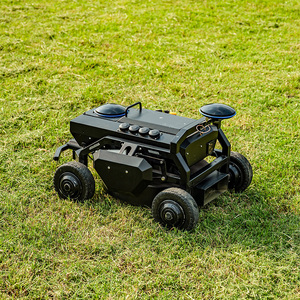 Tondeuse à gazon robotisée rechargeable, sans fil, télécommandée, autotractée, avec fonction anti-obstacles, pour jardins - Product Image 3