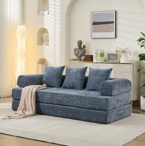 Azul + Chenilla + Espuma