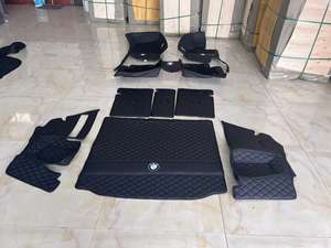 Meilleur <span class=keywords><strong>prix</strong></span>, tapis de voiture en cuir PVC de luxe 3D, ensemble complet de 3 pièces, épaisseur 10 mm, pour / - Product Image 4