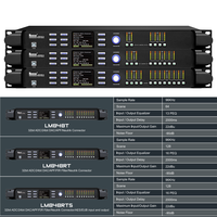 Altavoces QSC de alto rendimiento, 3 Entradas, 6 salidas, procesador de audio FIR Bass para LINE ARRAY DSP