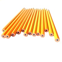 Certification FSC crayons HB avec anneau de gomme en métal ensemble de crayons en bois non aiguisés de haute qualité pour enfants