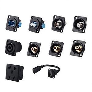 Module de fibre <span class=keywords><strong>optique</strong></span> de type D pour câblage d'ingénierie audio-vidéo et télévision SC LC, <span class=keywords><strong>prise</strong></span> d'information de type 86 à cinq ou trois gangs - Product Image 1