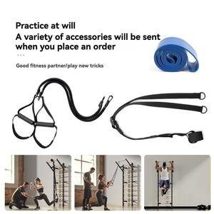 <span class=keywords><strong>Escalera</strong></span> de Pared de Madera de Alta Calidad para <span class=keywords><strong>Gimnasio</strong></span> en Casa, Barra de Pared Deslizante para Yoga y Pilates - Product Image 5