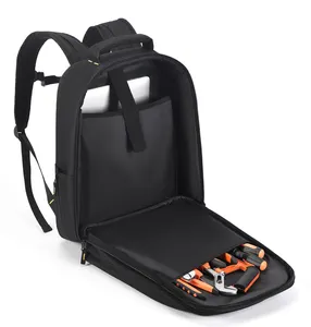 2024 New Wholesale Custom Portable Power Tools Backpack Multi-function Toolbox Backpack