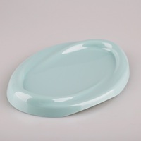 Assiette à salade en mélamine Galaxy Arc Shaped, 8 pouces, incassable, passe au lave-vaisselle