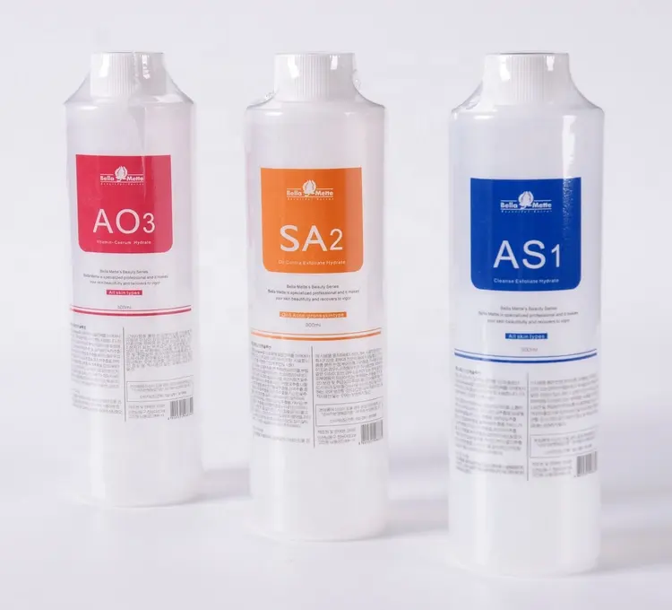 Huidverzorging Vloeistof Koreaanse 3 Flessen Hydro Aqua Peeling Vitamine C Serum Voor Gezicht Reinigen Whitening