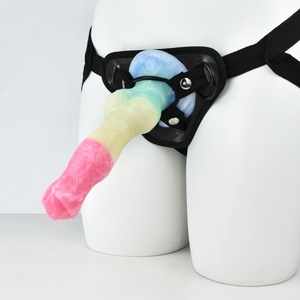 Wholesale Adult Silicone <b>Dildo</b> With Belt Wearable <b>Dildo</b> Artificial Penis <b>Dildo</b> Sex Toy for Sex Shop - Product Image 2