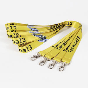 حبل تعليق لبطاقة هوية الشركة قابل للفصل وصديق للبيئة، مطبوع بتقنية الأوفست/الطباعة الحريرية، حزام رقبة من البوليستر قابل للتخصيص بأحجام وشعارات مختلفة - Product Image 4
