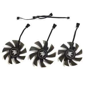 Nuevo ventilador GPU de 85MM y 75MM FY08015L12LPA GA91S2U 4PIN para Galaxy <span class=keywords><strong>Geforce</strong></span> <span class=keywords><strong>GTX</strong></span> <span class=keywords><strong>970</strong></span> <span class=keywords><strong>GTX</strong></span> 980 TI Hof refrigeración de tarjeta gráfica - Product Image 3