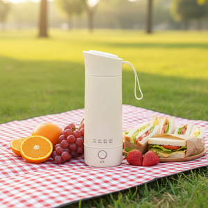 Portable Stainless Steel <b>Kettle</b> Digital Multi-Stage <b>Temperature</b> <b>Control</b> 400ml Capacity Household Travel Use Energy Digital Multi - Product Image 6