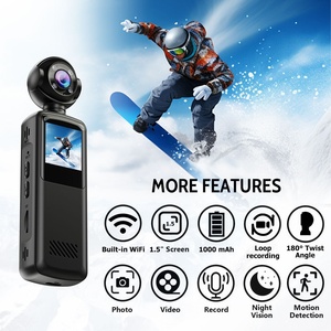 1080P 1.5-inch Screen 170 Wide Angle Back Clip Portable WiFi Handheld Sport Camera High Definition Support <b>Captures</b> Crystal-clea - Product Image 4