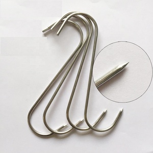 Ganchos de Carnicero para Colgar Carne, de Acero Inoxidable 304, Resistentes al Óxido, para Ahumar y Curar - Product Image 5