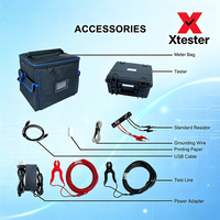 Testeur de résistance DC des enroulements de transformateur Xtester-3670B 10A avec démagnétisation automatique, imprimante intégrée, Bluetooth USB