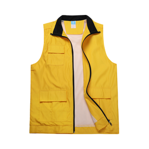 Chaleco Acolchado para Hombre, de Secado Rápido, Impermeable, Transpirable y Reversible |   Uniforme Casual Resistente sin Mangas con Cierre para Supermercado y Comercio Minorista - Product Image 4