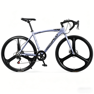 Nueva Bicicleta de Carretera y Gravel 700C Ultraligera y Ultrasrápida con Cuadro de Acero de Alto Carbono, 21/27 Velocidades, Frenos de Disco, Ideal para Ciclismo Deportivo - Product Image 6