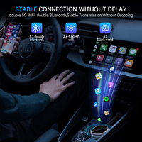 Adaptateur sans fil Carplay Dongle USB Fuallwin pour Apple Iphone avec garantie d'un an Navigation automobile et fonctionnalités intelligentes