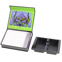 Boîtes d'emballage pour jeux de cartes en matériaux recyclés écologiques, doublure en éponge, laminage mat, design personnalisé, éducatif