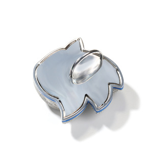 <span class=keywords><strong>Collana</strong></span> con Ciondolo Luminoso Personalizzato Hip Hop <span class=keywords><strong>Anime</strong></span>, Gioielli con Zirconi Cubici, Personaggio dei Cartoni Animati per Uomo - Product Image 3