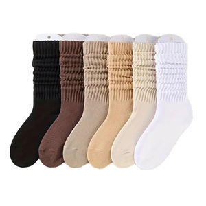 Europe États-Unis Hommes Femmes Épais Terry Crew Chaussettes Tricotées Bubble Pile Chaussettes Manchette Chaud Cross-Border Idée Cadeau <span class=keywords><strong>de</strong></span> Noël - Product Image 1