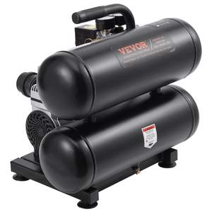 Compacto portátil 4,6 galones 90 PSI Compresor de aire sin aceite Industrial 90 PSI Compresores - Product Image 1