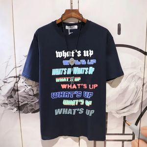 2025 nuovo arrivo t-shirt da uomo stampate con Logo personalizzato più vendute Online 220 grammi di tessuto a maglia con lavaggio acido ricamo serigrafia - Product Image 6