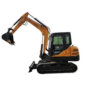 Free Shipping EPA/EURO 5 China Mini Digger Excavator 5 Ton Jcb Mini Excavator