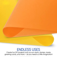 Foamiran – rouleaux de feuilles de mousse EVA souple écologique de 1mm, 1.5mm, 2mm, 3mm, 4mm, 6mm d'épaisseur