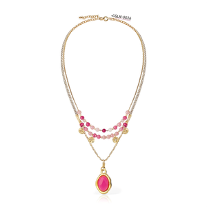 Collar de Moda Chic en Capas - CGLN-0026 - Product Image 2