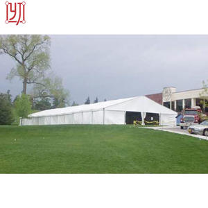 Tente de réception de luxe blanche de 15x30 pieds pour événements, mariages et banquets, à vendre - Product Image 2