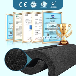 Bán buôn bọt ống thủy tinh cách nhiệt giá với ASTM C552 c1639 giấy chứng nhận cho nhà máy điện nhiệt độ cao ống hơi - Product Image 4