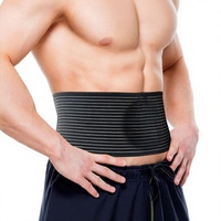 Medizinischer Unisex-Bauchbruchstützgürtel mit Nabelriemen, Leistenbandage aus Polyester-Material zur Bauchunterstützung und -stabilisierung