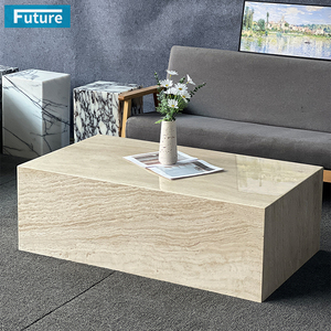 Sang Trọng Bằng Đá Cẩm Thạch Bàn Cà Phê & Bàn Ăn Tự Nhiên Hình Dạng Cuboid Rắn Đá Cẩm Thạch Hàng Đầu Cho Hiện Đại Trang Trí Nội Thất - Product Image 1