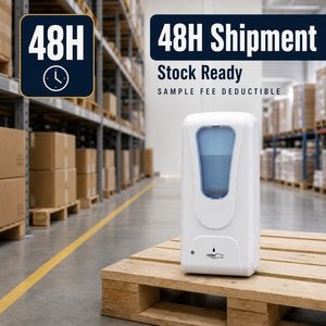 Dispensador automático de jabón sin necesidad de taladro, 1000ml, Sensor infrarrojo sin contacto, soporte adhesivo, desinfectante de manos montado en la pared, para baño y cocina - Product Image 5