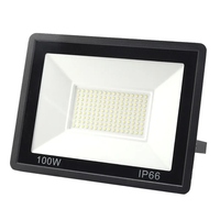 Reflector LED para Exteriores, Impermeable, de 50W-300W, Alto Lumen, Iluminación de Seguridad para Estadios