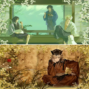 Boîte mystère d'art japonais d'anime, cartes à collectionner d'anime texturées <span class=keywords><strong>et</strong></span> floquées, affiche en relief, aimant, marchandises d'anime en gros - Product Image 5