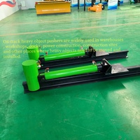 Poussoir hydraulique 50T bouclier Machine 500 tonnes Rail transformateur traduction sur piste équipement de poussée en orbite poussoir d'objets lourds