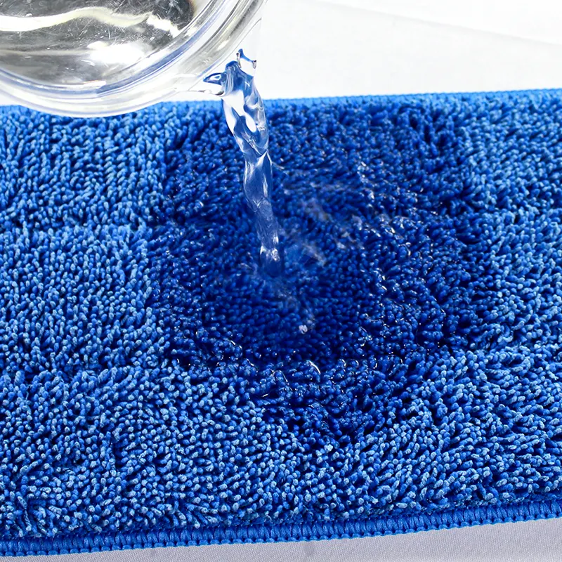 Factory Wholesale Economic Microfiber Twisted Wet Mop Pad Flat Mop Refill for Floor Cleaning