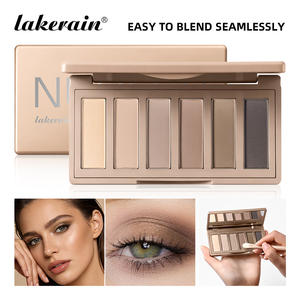 Paleta de Sombras de Ojos Mini <span class=keywords><strong>Serie</strong></span> <span class=keywords><strong>2</strong></span> de Alta Calidad, Paleta de Maquillaje de Ojos Mate de 6 Colores, Tonos Nude, Taupe, Marrón, Neutros - Product Image 1