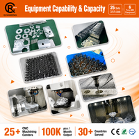 Service de tournage et de fraisage d'acier trempé en usine, composants industriels personnalisés haute résistance, fabricant OEM Chine/suppressor