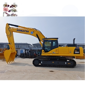 Excavadora de cadenas Komatsu PC360-7 usada de alta calidad, excavadora hidráulica de 36 toneladas con motor SAA6D114E-2 para construcción y minería - Product Image 3