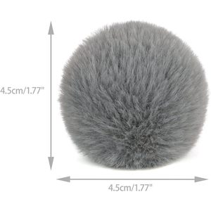 ชิวาวา แคททอยส์ บอล 1.8 นิ้ว ขนเทียมปอมปอม คละสี สำหรับลูกแมวเล่น แก้เบื่อ - Product Image 5